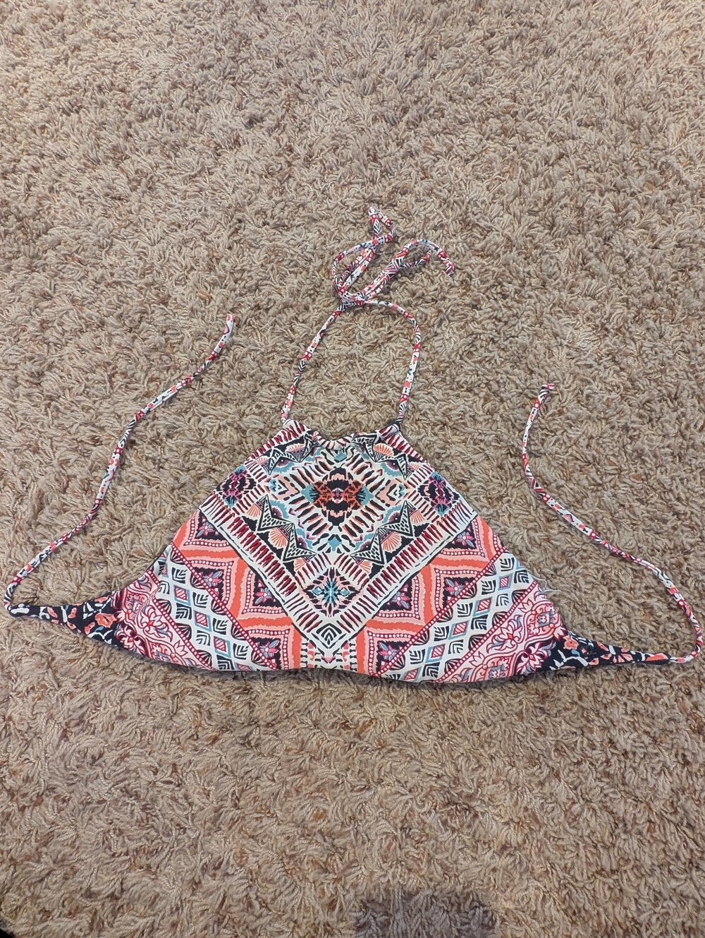 Women's Reversible Halter Style Bathing Top.